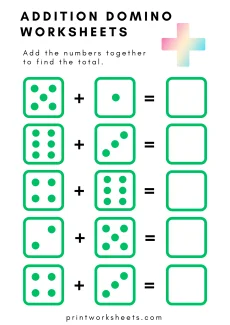 Single Digit Addition Worksheet - Single-Digit Addition Facts Worksheet Kindergarten | Free Printable