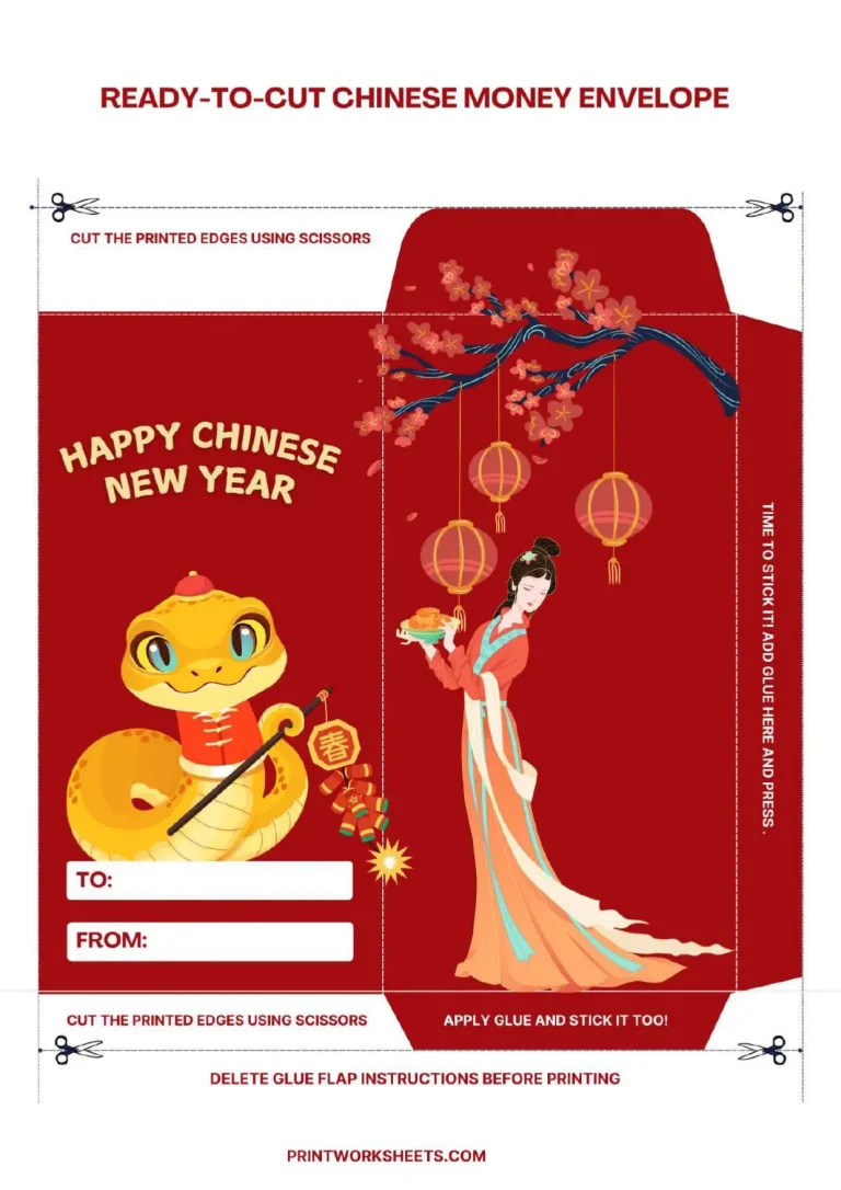 Chinese New Year Envelope Templates