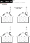 fact family worksheets