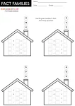 fact family worksheets