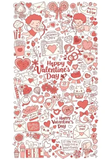 Valentine's Day Worksheets Worksheet - Free Printable Valentine’s Day Worksheets PDF (16 Pages) | Free Printable