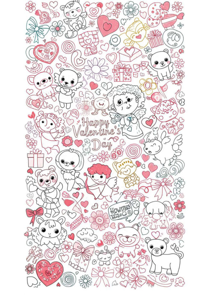 Free Printable Valentine’s Day Worksheets (6) Free Printable Valentine's Day Worksheets