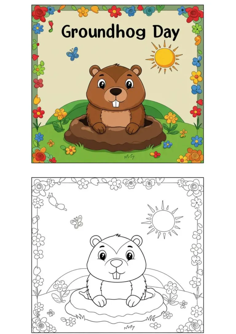 Groundhog-Day-Worksheets-for-Preschoolers (1) Groundhog Day Worksheets for Preschool