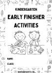 early finisher learning activities pdf