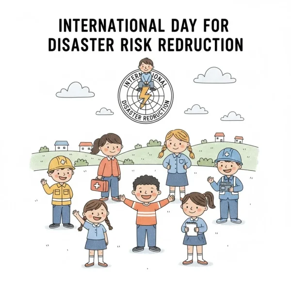 Disaster Risk Reduction Day Kids Worksheet