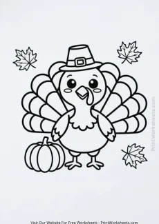 Thanksgiving Worksheets Worksheet - Free Thanksgiving Coloring Sheets for Holiday Activities | Free Printable