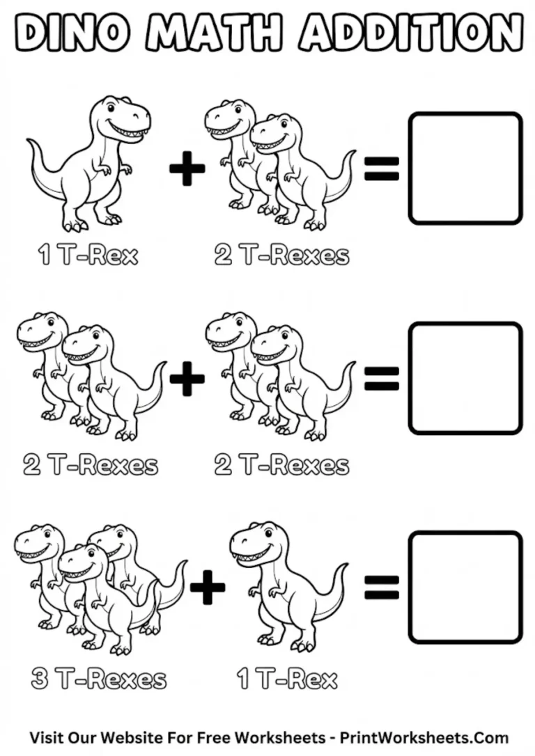 single-digit-addition-worksheets-with-pictures-trex_PrintWorksheets.com