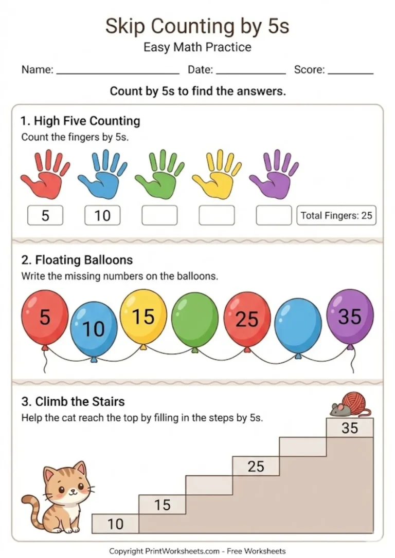 skip_counting_by_5s_worksheet_for_grade_1_pdf Grade 1 skip counting by 5s worksheet