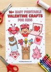 Easy Printable Valentine Crafts for Kids
