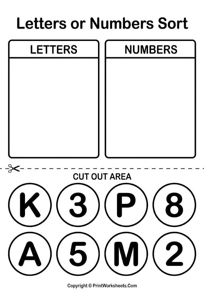 letter-number-sort-template letter number sort template winter worksheet