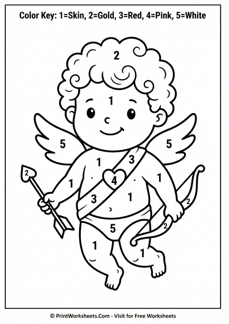 valentine color by color 1-5