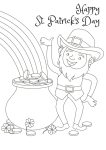 st patricks day coloring pages kindergarten 14