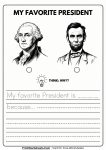 Free Presidents Day Opinion Writing Prompts & Sentence Starters (K-1 PDF) — page 6