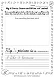 creative writing draw and write cursive h worksheet