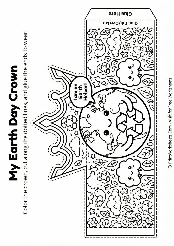 earth day recycling worksheets 3