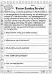 easter reading find circle words worksheet 2nd 3rd grade free printable - vocabulary word search