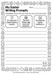 easter writing prompts fill in blank worksheet elementary 2nd 3rd 4th grade free printable sentence completion