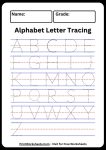 cursive writing worksheets pdf free printable a to z alphabet letter tracing worksheet