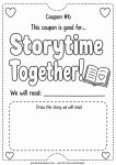 Printable Mother’s Day Coupon Book for Kids | Free DIY Vouchers PDF - Worksheet Image