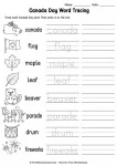 Canada Day worksheets for kindergarten count and write math group activity page