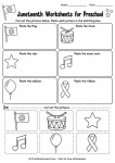 Drawing and writing Juneteenth preschool worksheets for creative kids activities