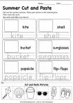 Summer Worksheets for Preschool – Free Printable PDF Activities - Worksheet Image