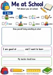 Back to school getting to know you worksheet