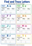 Find and trace uppercase and lowercase letters pdf