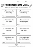 First week friend interview sheet