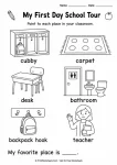 Classroom rules promise tracing sheet