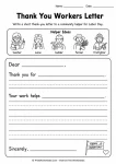 Thank you community helper letter