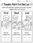 5 Free Printable Pumpkin Worksheets (PDF for Kids) - Worksheet Image