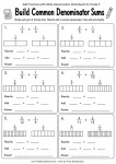 add fractions with unlike denominators worksheets for grade 5