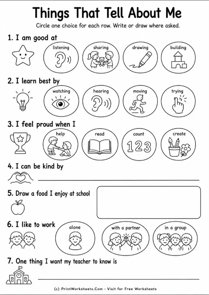 Student learning styles and classroom preferences multiple choice survey