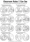 back to school classroom rules worksheet