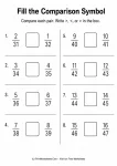 fill comparison symbols