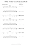 Division on Number Lines Worksheets for Grade 3 - Worksheet Image
