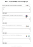 Free Division on Number Lines Worksheets for Grade 3