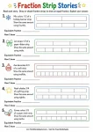 Fraction strip stories and word problems for grade 3