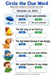 Circle the clue word cause and effect worksheets pdf printable