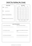 Build The Holiday Bar Graph printable worksheet