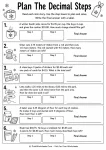 Grade 5 multi-step decimal planning word problems