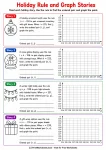 Holiday Rule and Graph Stories printable worksheet