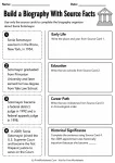 Sonia Sotomayor source facts biography organizer worksheet for Grades 3-5