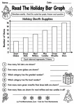 Read The Holiday Bar Graph printable worksheet