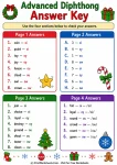 Advanced Diphthong Answer Key answer key