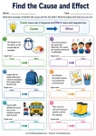 Find the Cause and Effect printable worksheet