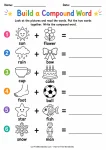 Build a Compound Word printable worksheet