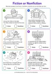 Fiction or Nonfiction printable worksheet
