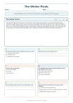 The Winter Picnic printable worksheet